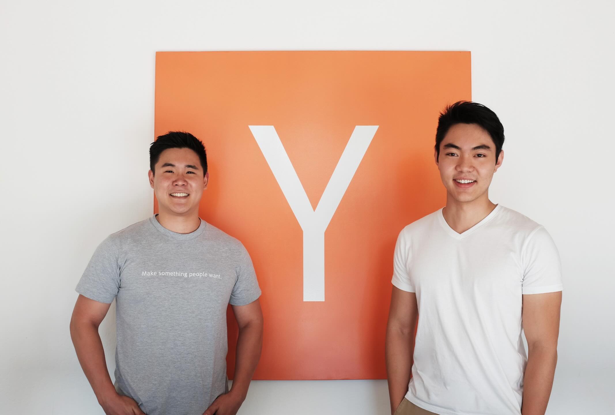 Y Combinator S'15 — Keith Ryu with co-founder Jeremy Cai