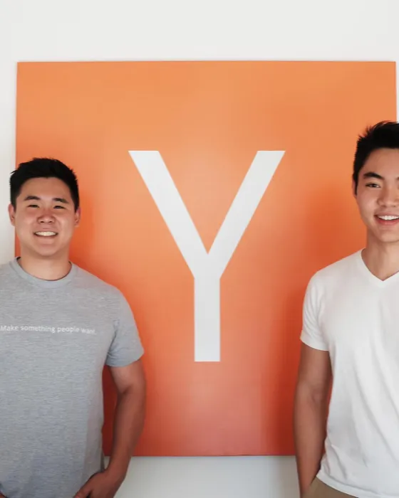 Y Combinator S'15 — Keith Ryu with co-founder Jeremy Cai